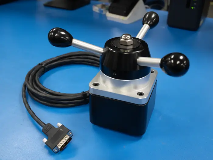 Z-axis handwheel assembly - SWI Systems Electronic Assembly