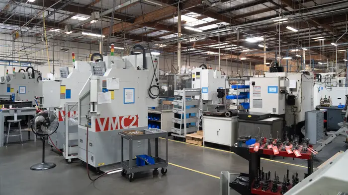 SWI Systems machine shop